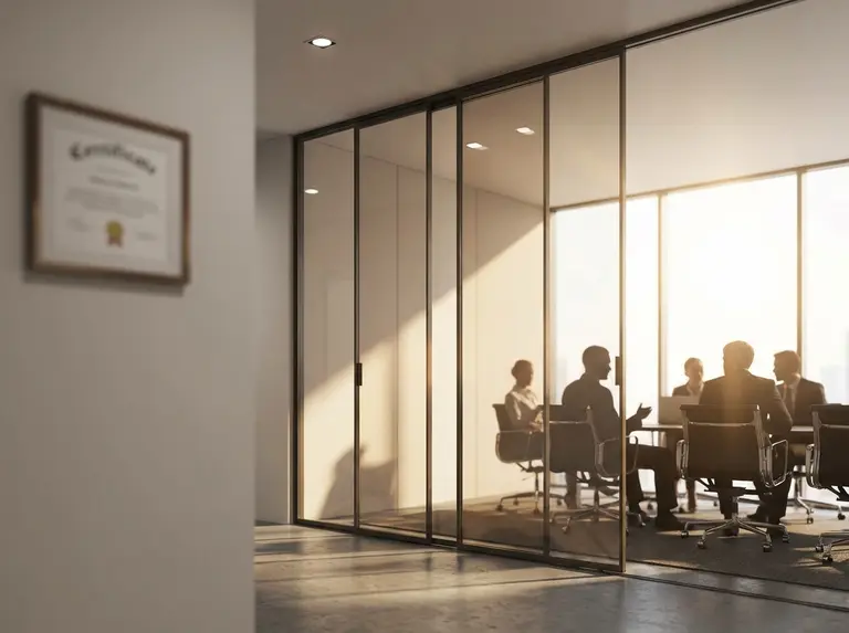 Сертификация перегородок