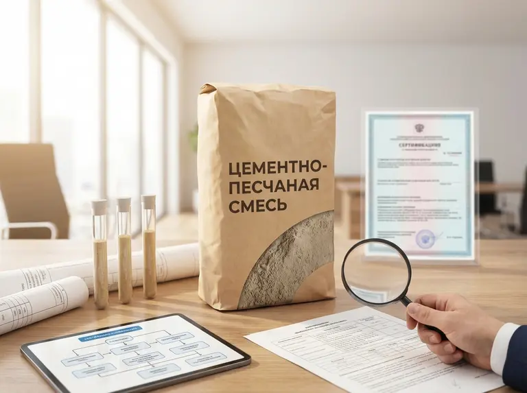 Цементно-песчаная смесь