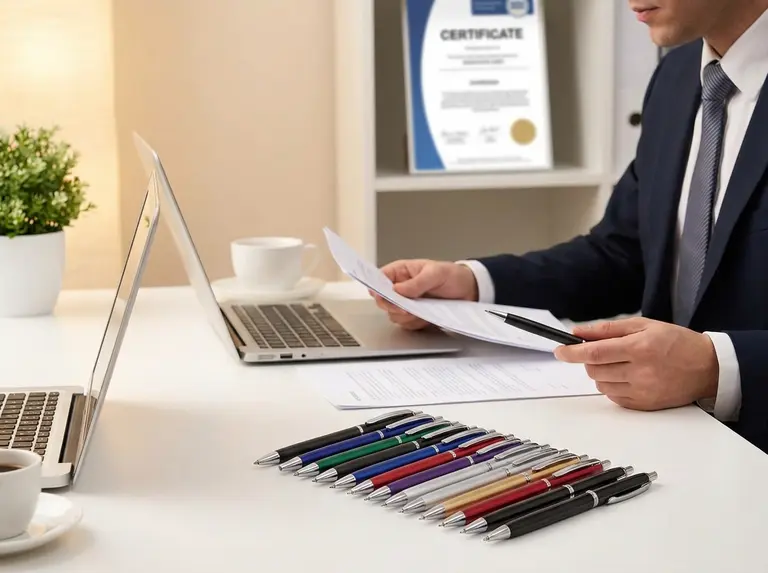 Сертификация шариковых ручек